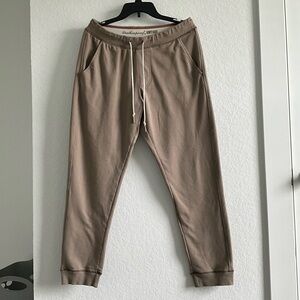 Weatherproof Vintage Men Sweatpants Joggers Sportswear Elastic Clay Comfy Casual